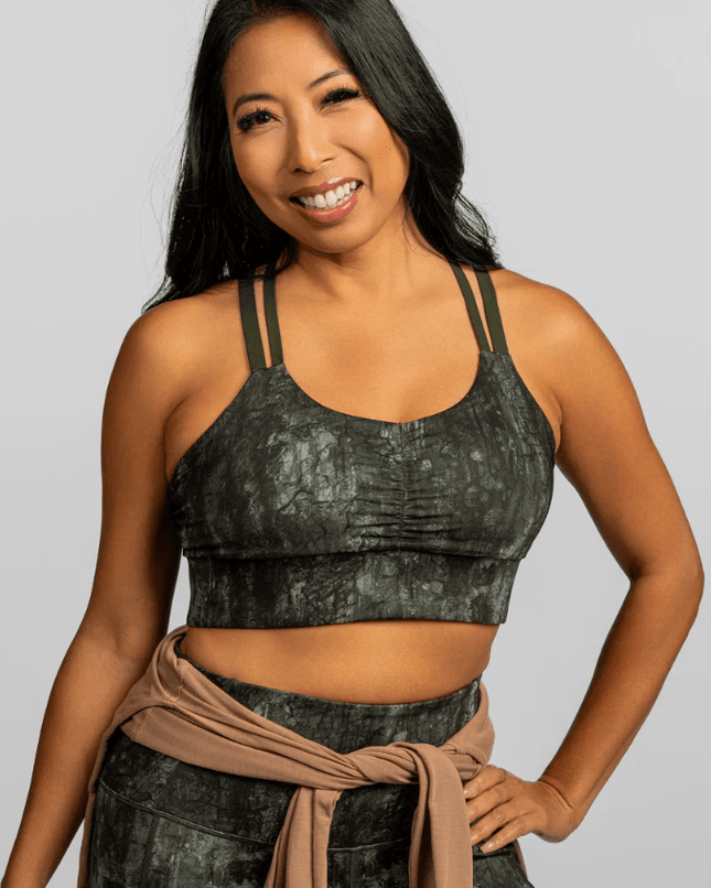Double Down Bra – Magnetic Gray – Handful