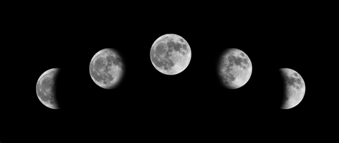 les phases de la Lune