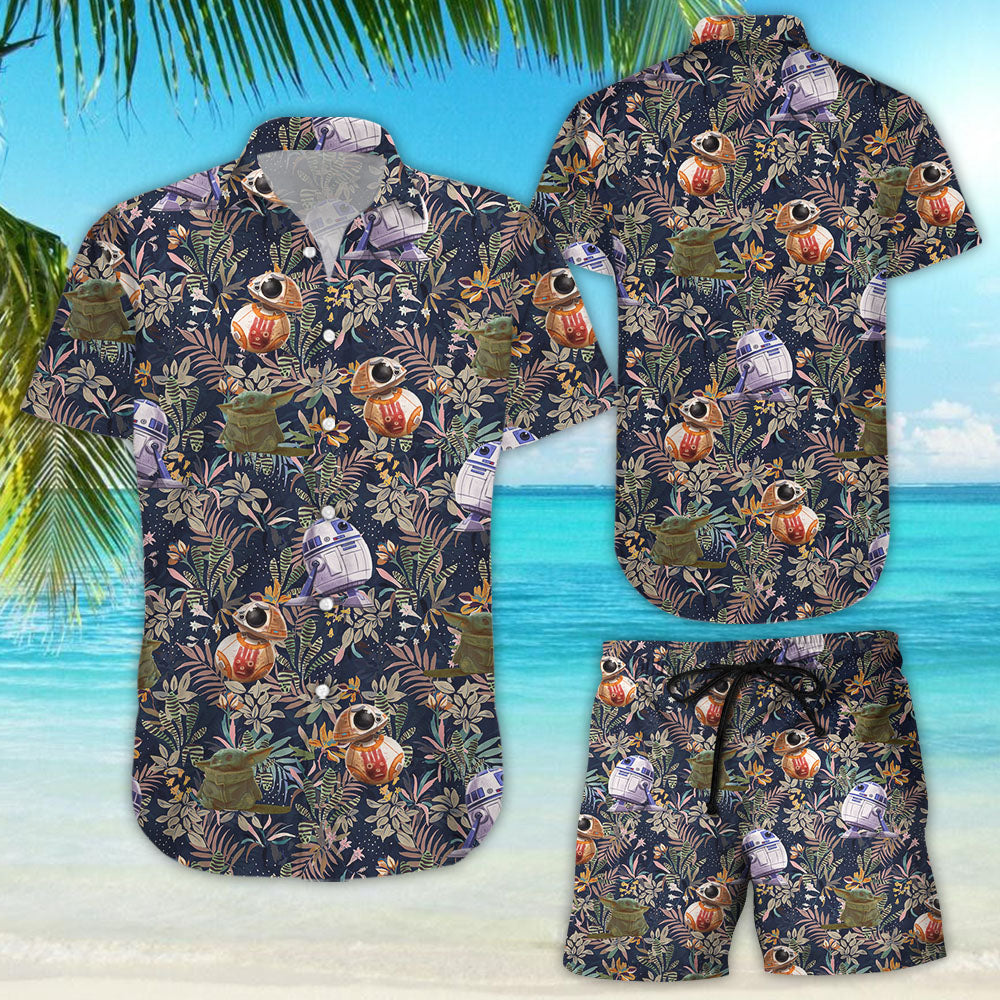 Tropical Hawaiian Shirt - Vintage Tropical Helicopter Hawaii Shirt - Gifts For Summer Holiday{Size}