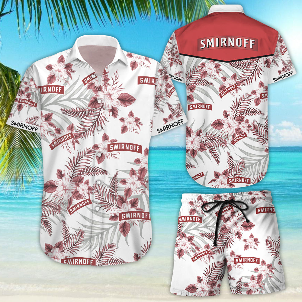 Smirnoff Hawaiian Shirt Summer Button Up Shirt For Men Hawaiian Summer Trends Shirt 2020{Size}