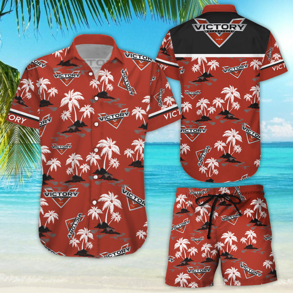 Victory Motorcycles Hawaiian Shirt â Maria{Size}