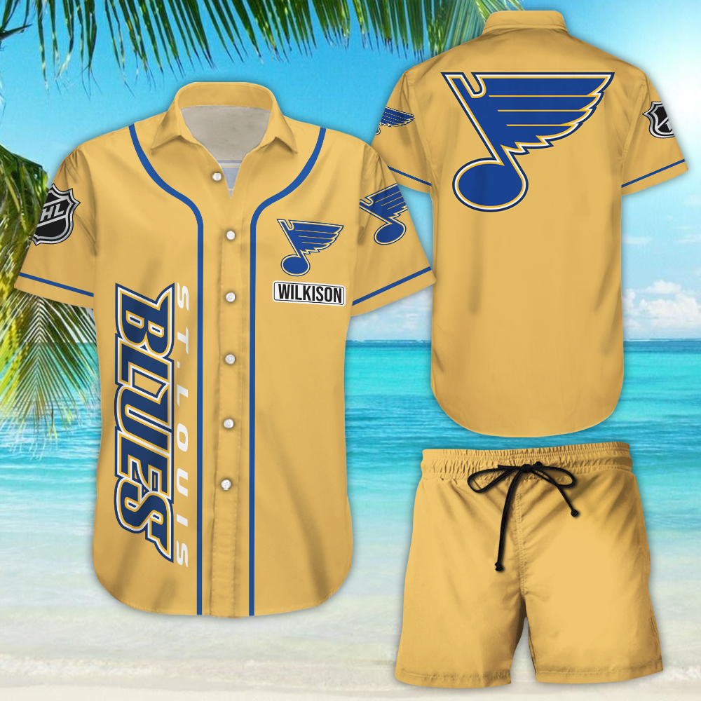 St.Louis Blues Baseball Jersey Shirt{Size}