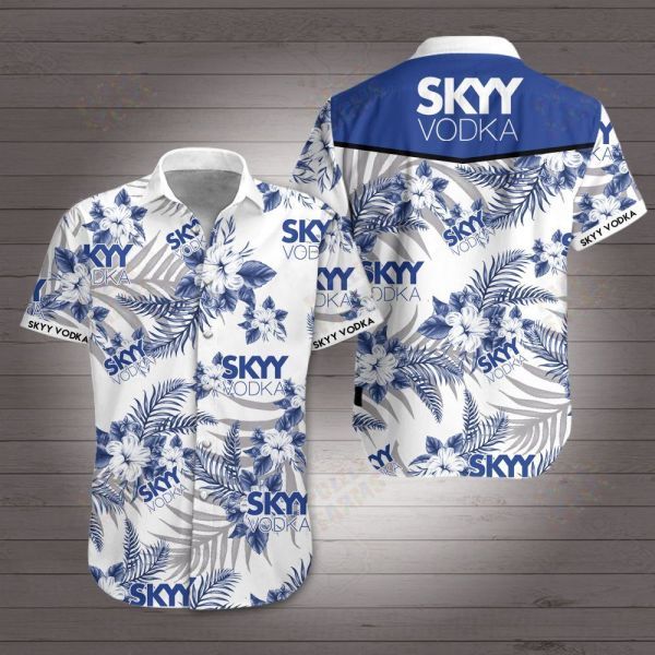 Skyy Vodka Hawaiian Shirt{Size}