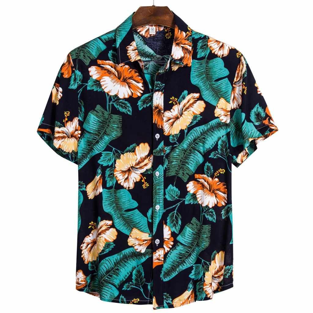 Summer Beach Hawaiian Shirt Holiday Vacation Clothing{Size}