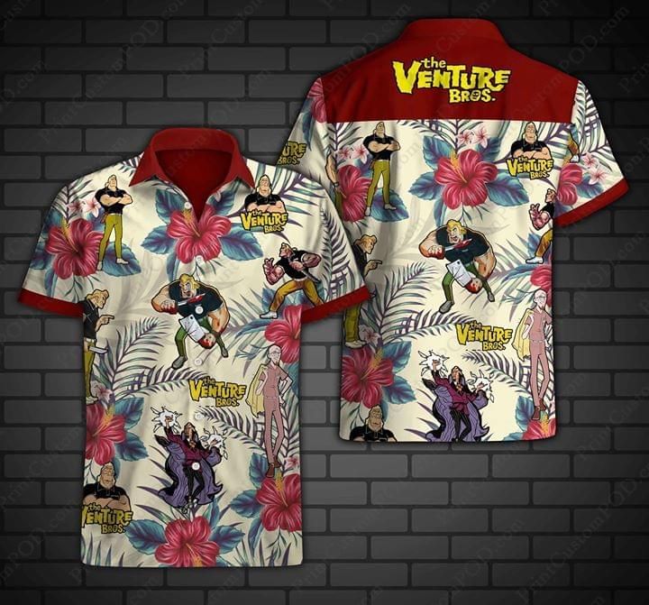 The Venture Bros. Characters Tropical Design Style For Fan Hawaiian Shirt{Size}