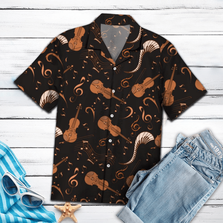 Shop Violin Lover Hawaiian Aloha Shirts{Size}