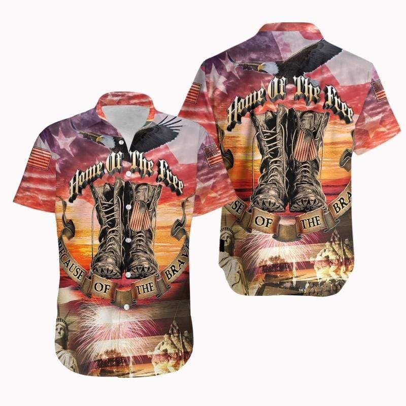 Shop Hawaiian Aloha Shirts Home Of The Free 2012V{Size}