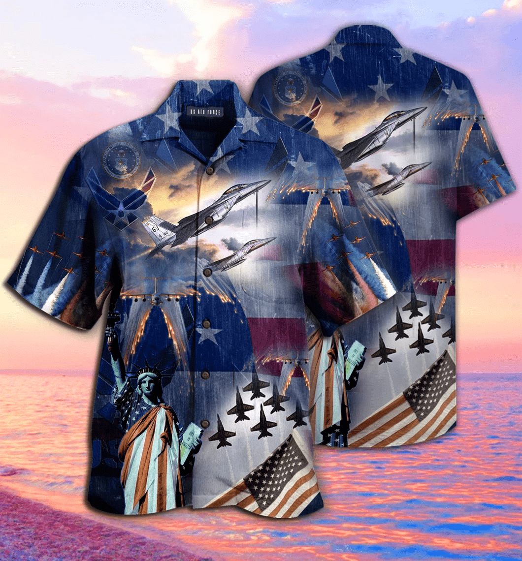 Shop Hawaiian Aloha Shirts Angel Flight For Fallen Soldiers{Size}