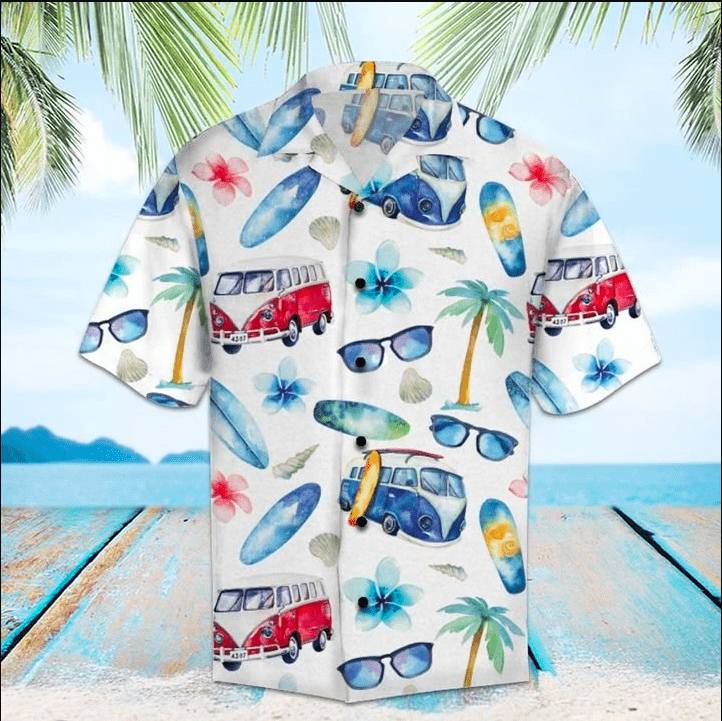 Shop Hippie Summer Hawaiian Aloha Shirts{Size}