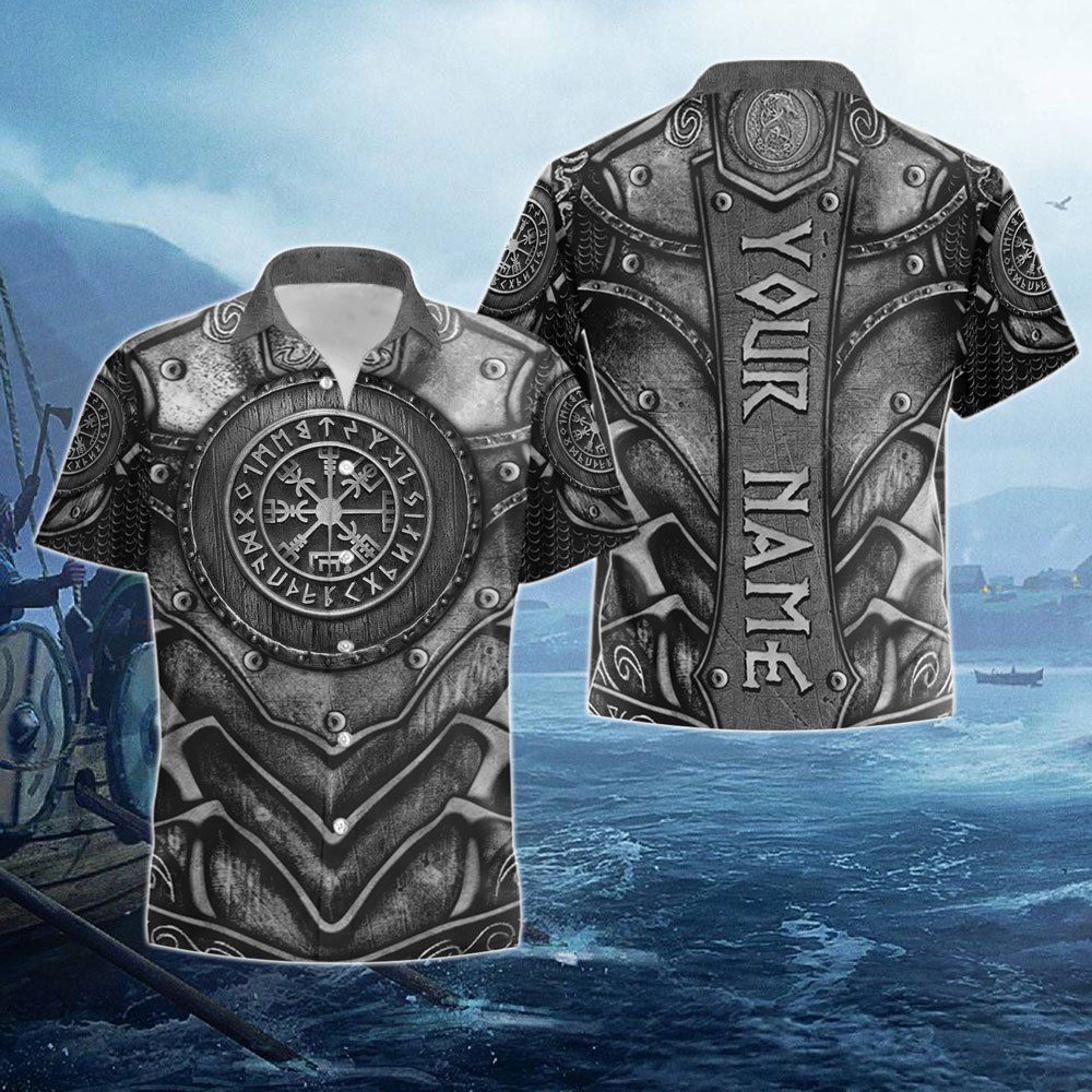 Shop The Heart Of Odinism Vikings 3D All Over Hawaiian Shirt{Size}