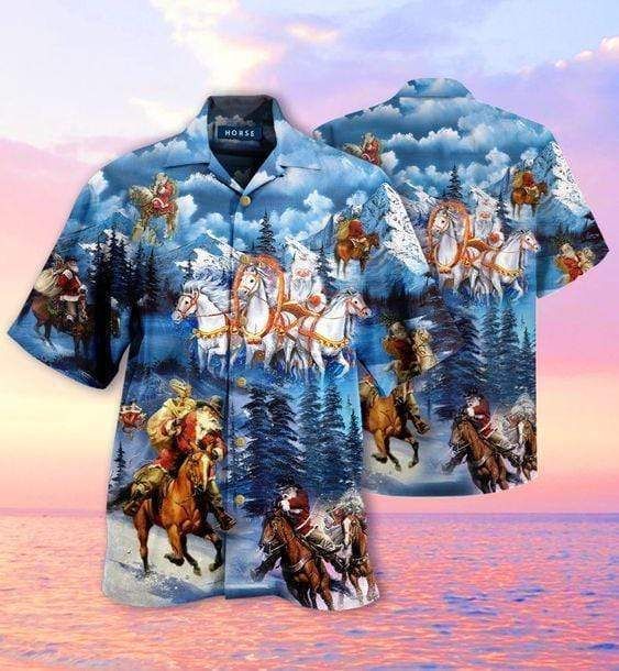 Shop Hawaiian Aloha Shirts Horses Are A Great Choice{Size}