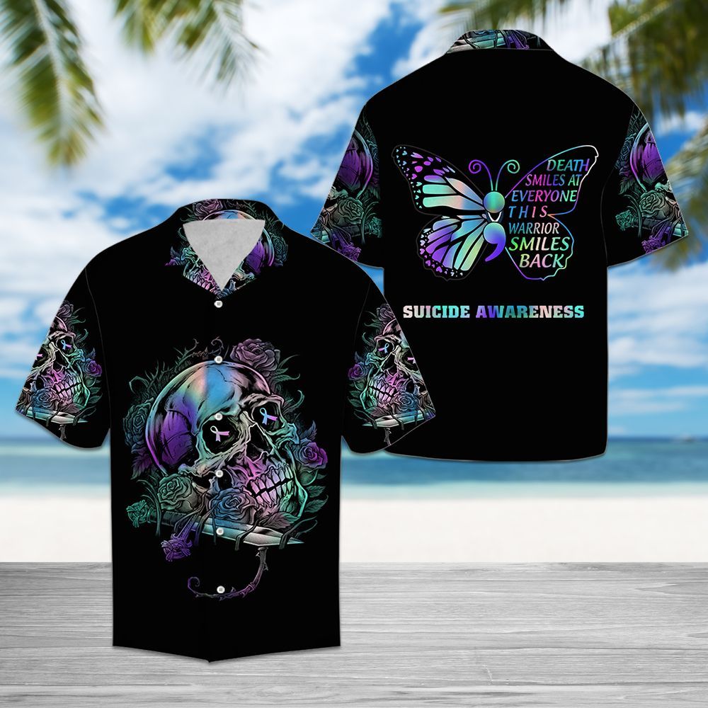 Suicide Prevention Awareness T1208 - Hawaiian Shirt{Size}