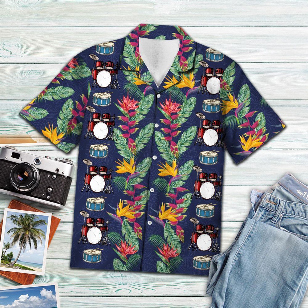 Tropical Drums H4817 - Hawaiian Shirt{Size}