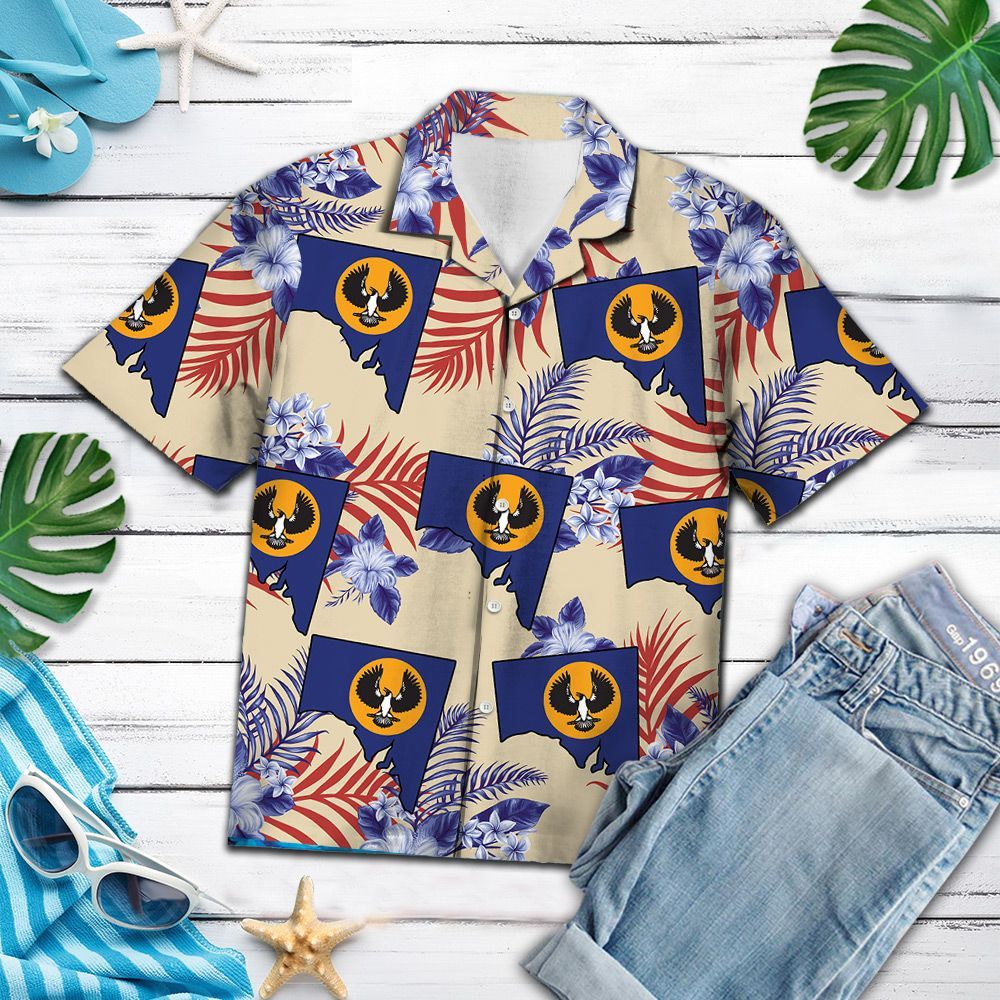 South Australia Proud H8926 - Hawaiian Shirt{Size}