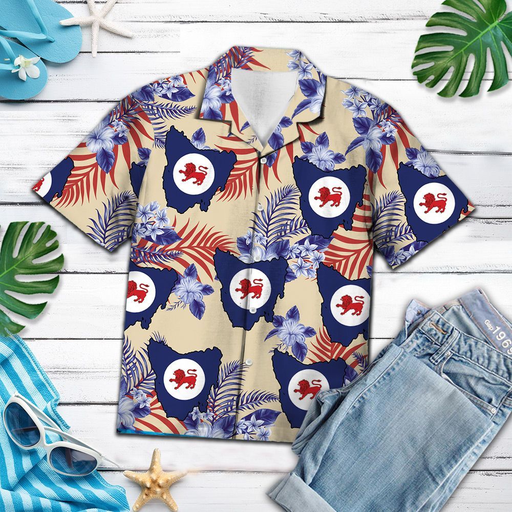 Tasmania Proud H8927 - Hawaiian Shirt{Size}