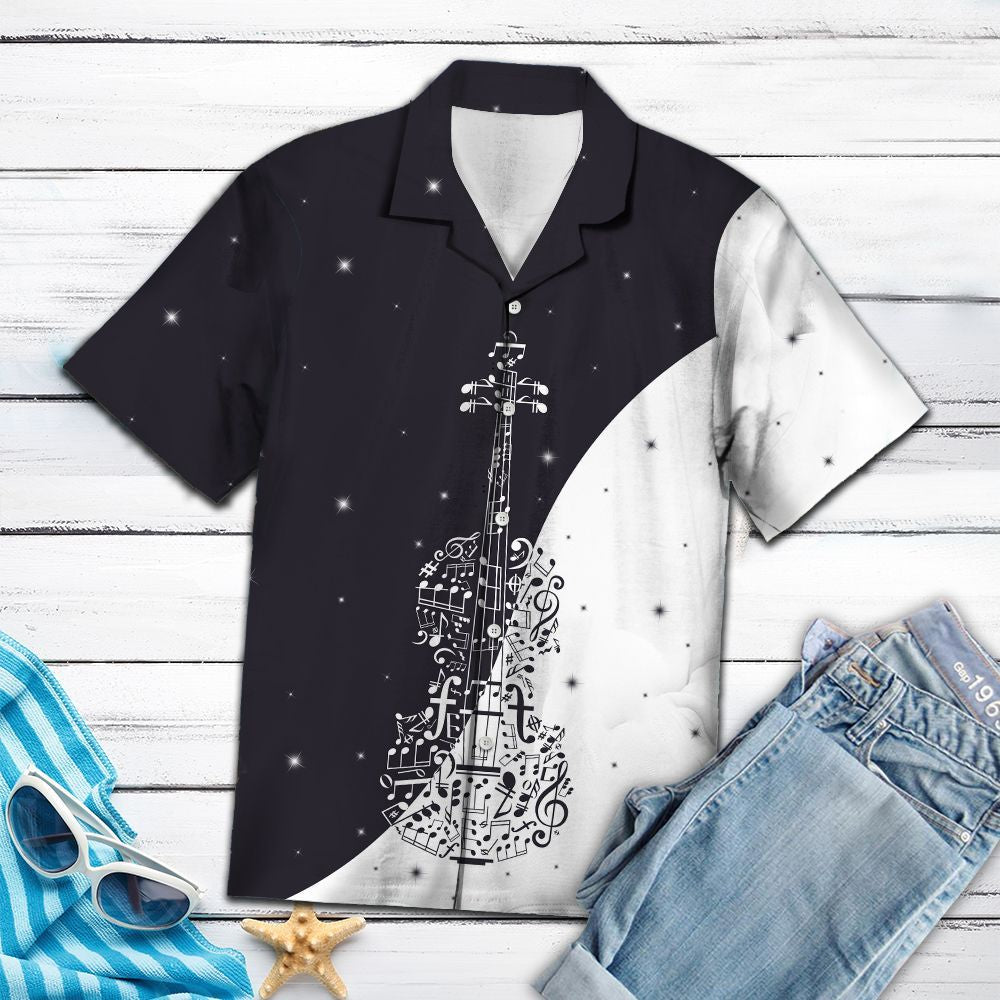 Violin Music T3107 - Hawaiian Shirt{Size}