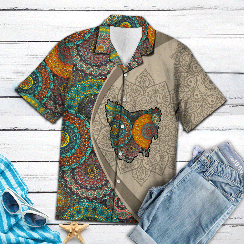 Tasmania Mandala H7924 - Hawaiian Shirt{Size}