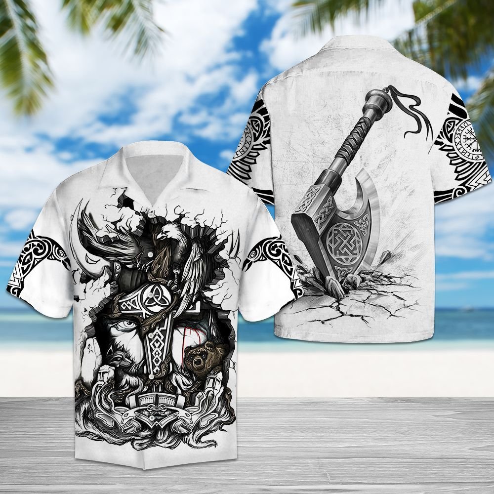 Vikings Odin G5728 - Hawaiian Shirt{Size}