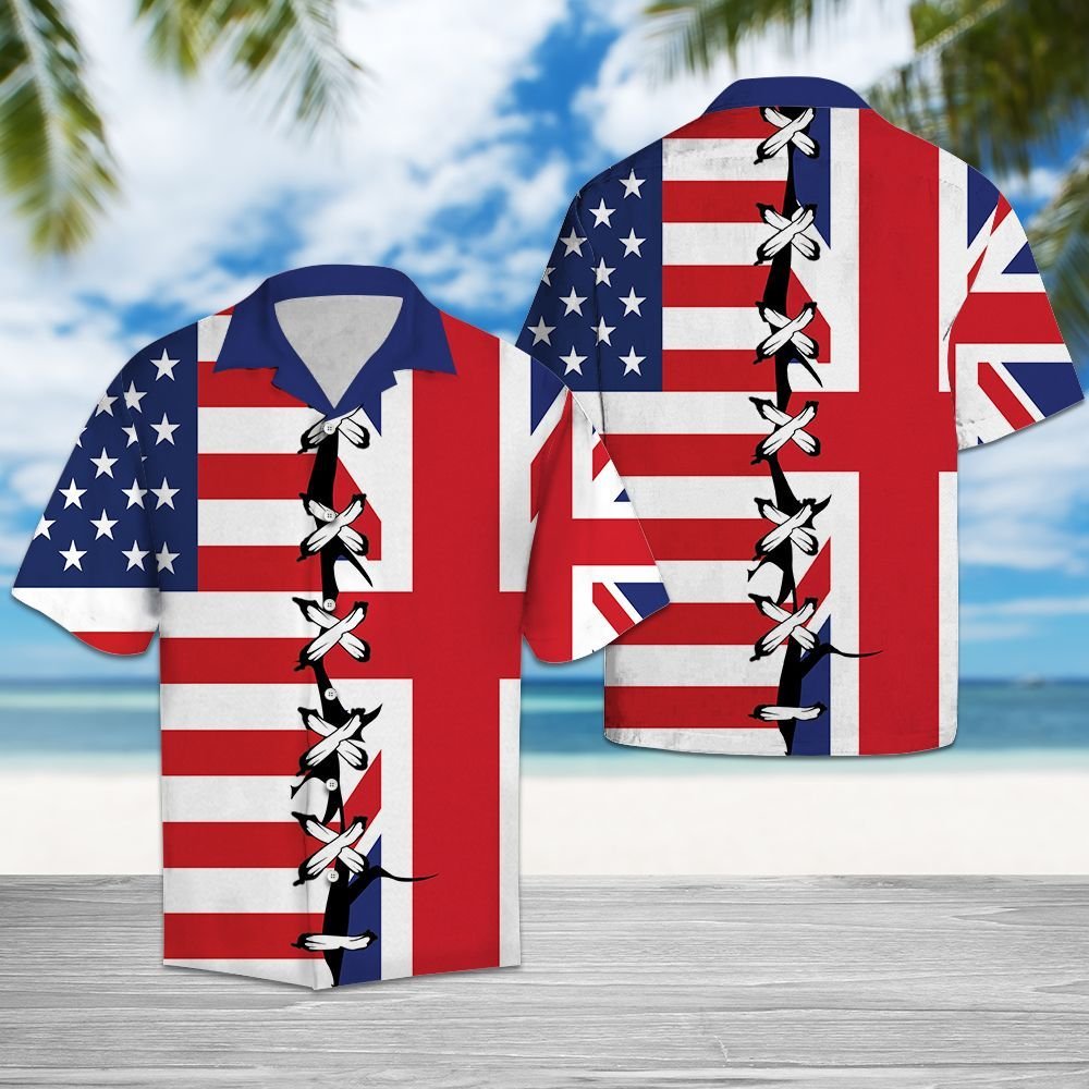 United Kingdom Root G5807- Hawaiian Shirt{Size}