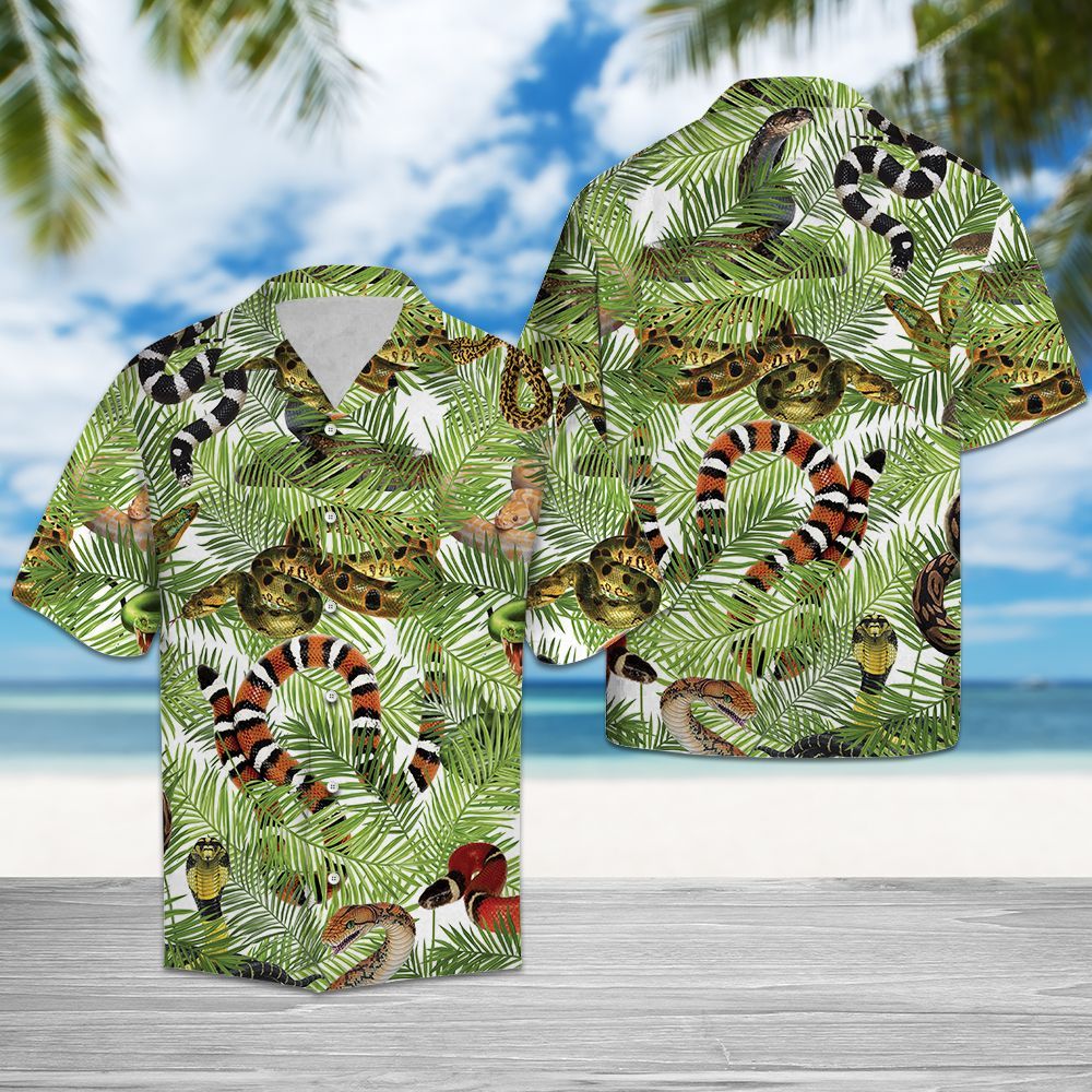 Tropical Snake G5810- Hawaiian Shirt{Size}