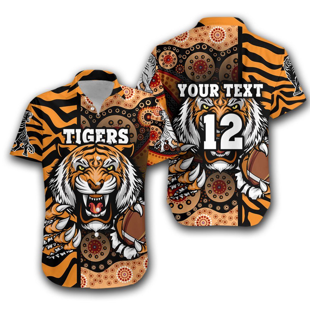 Tigers Hawaiian Aloha Shirt Wests Tiger Skin Style Th12 Hawaiian Shorts Beach Short Sleeve{Size}