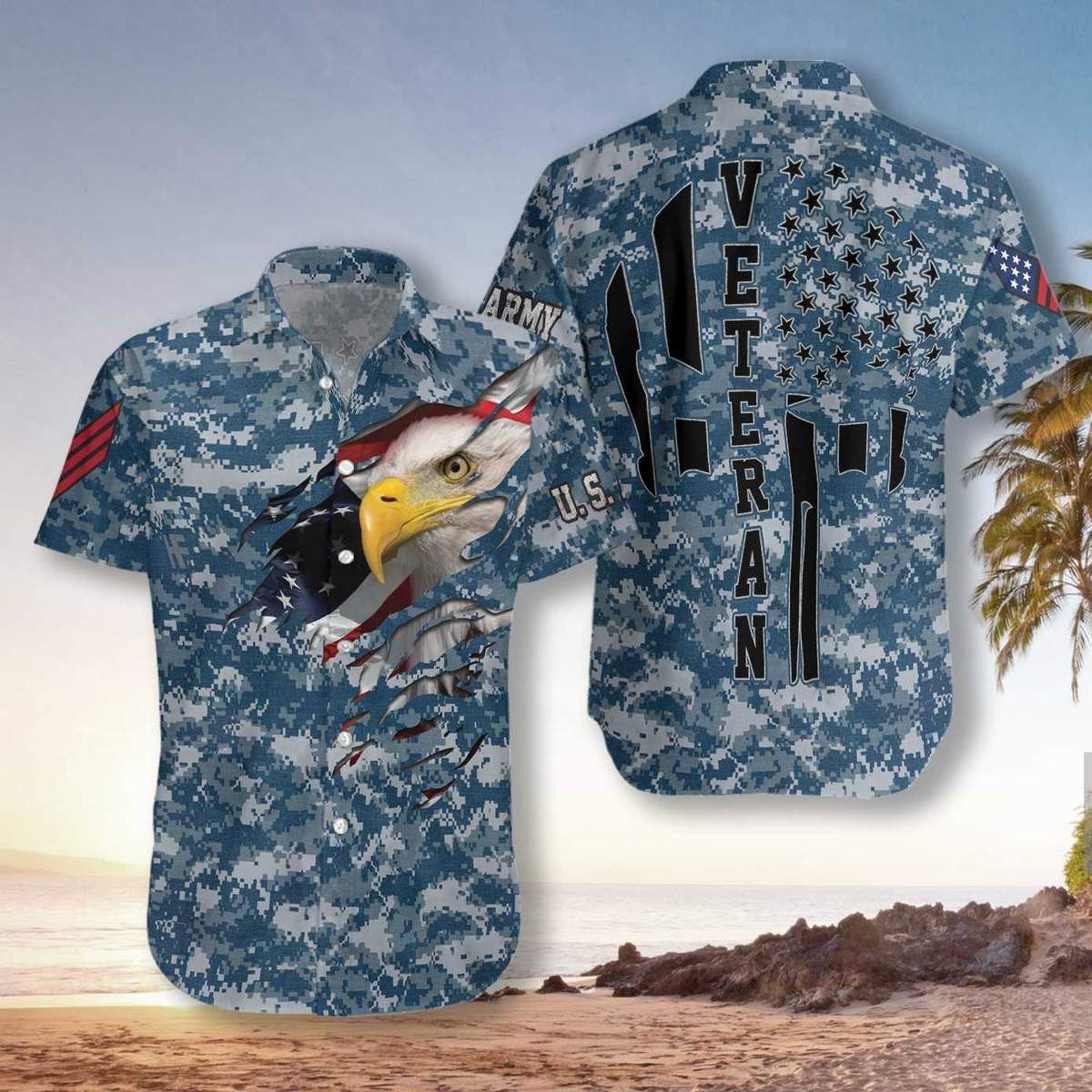 Veteran Proud Us Navy Unisex Hawaiian Aloha Shirt Unisex Shorts Sleeve Colorful Hw2589 Hawaiian Shorts Beach Short Sleeve{Size}