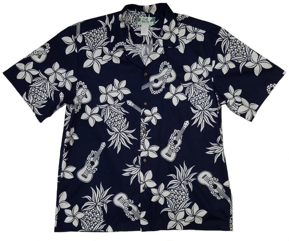 Ukulele Party Hawaiian Aloha Shirt Hawaiian Shorts Beach Short Sleeve{Size}