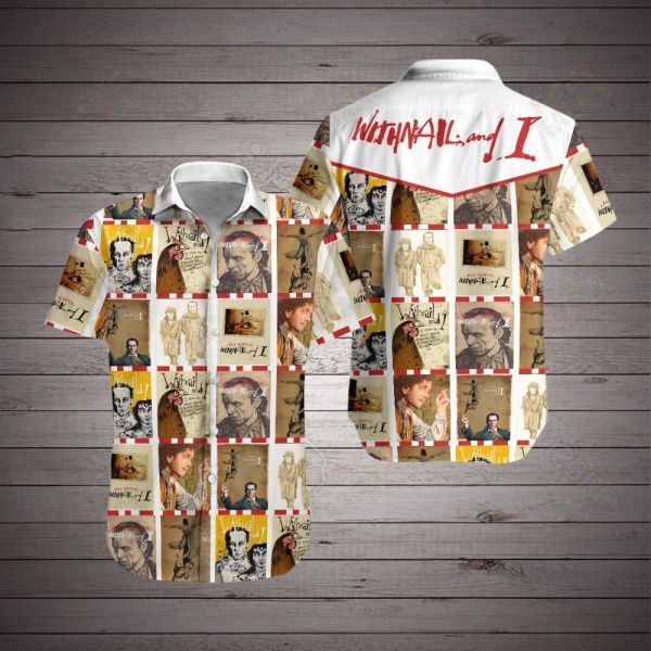 Withnail And I Hawaiian Aloha Shirt Hawaiian Shorts Beach Short Sleeve{Size}