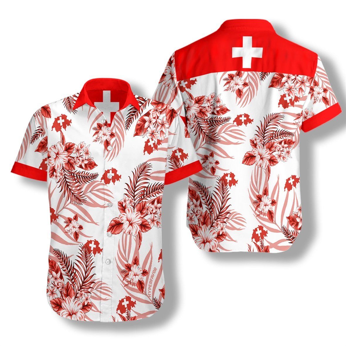 Switzerland Ez05 1007 Hawaiian Shirt{Size}