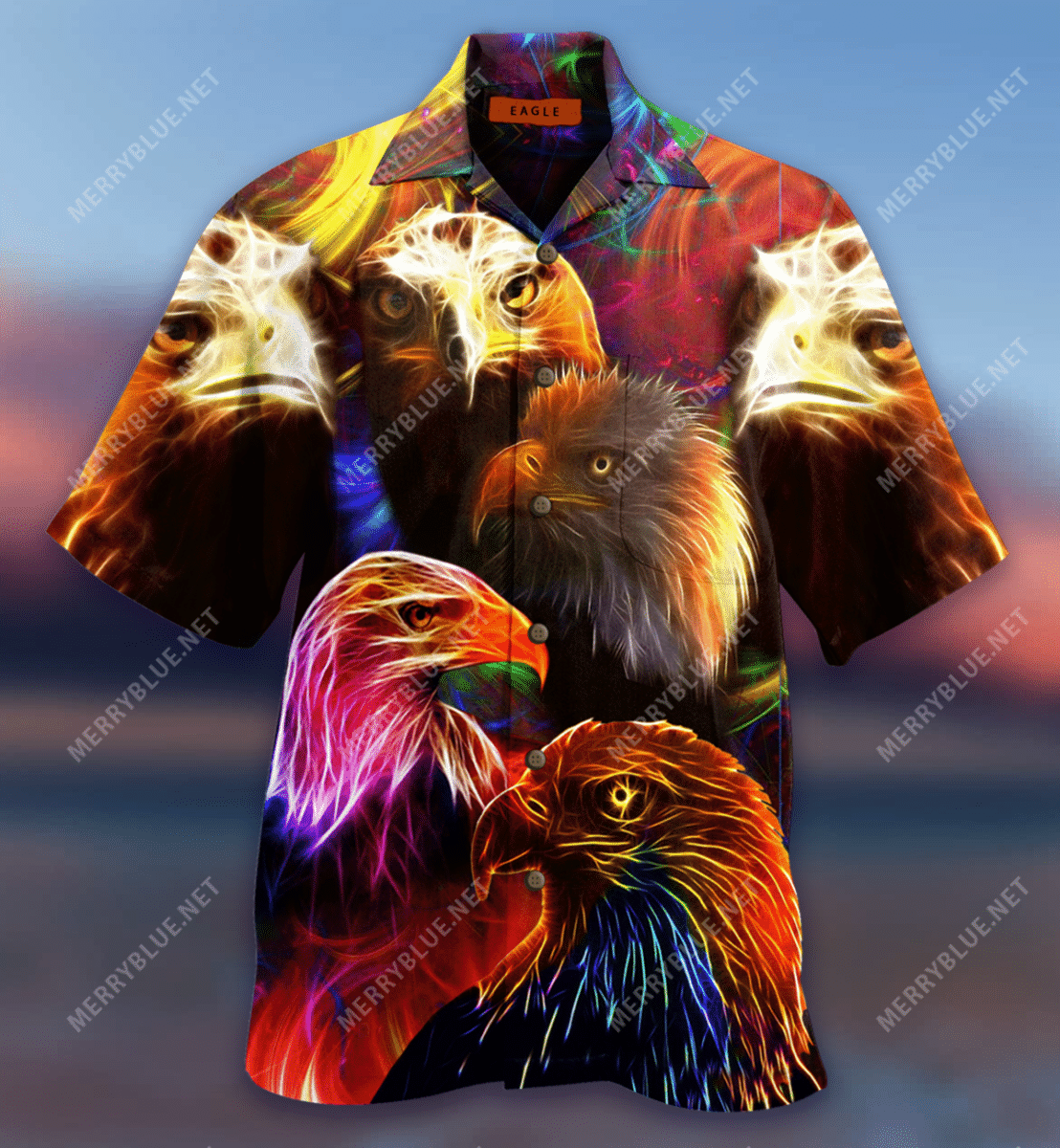 The Power Of Eagle Hawaiian Shirt{Size}