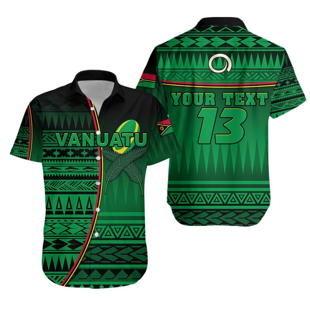 Vanuatu Rugby Hawaiian Shirt Impressive Version â Custom Text And Number K13{Size}