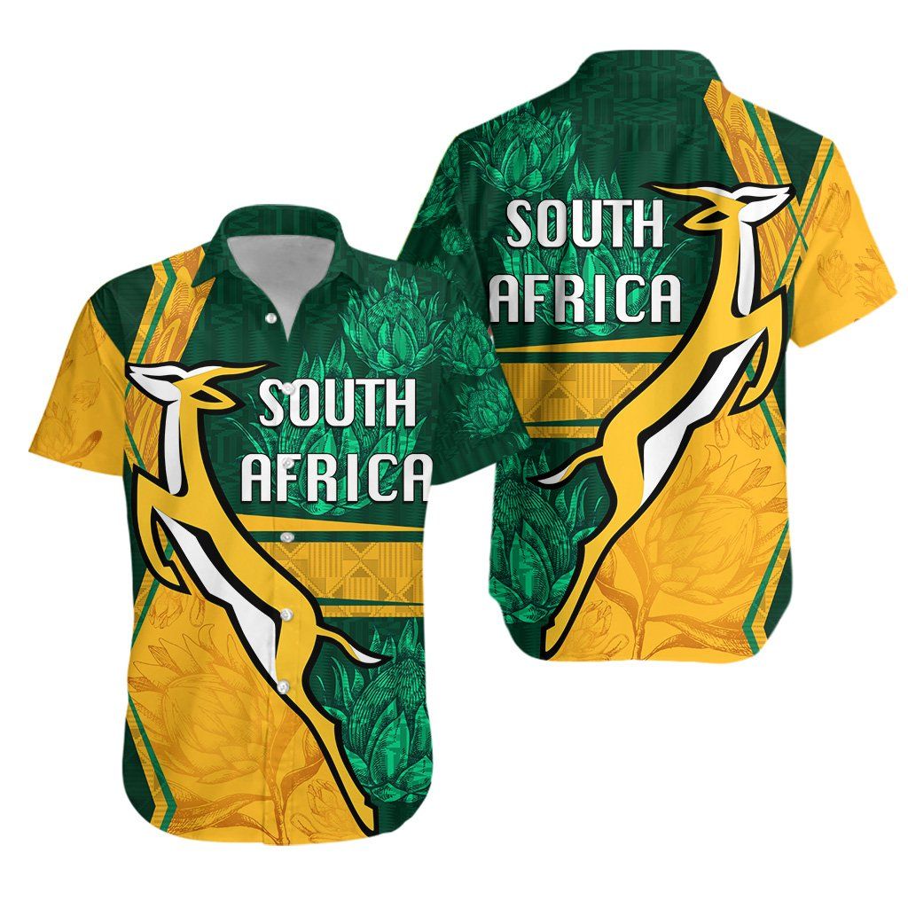 South Africa Hawaiian Shirt Springboks Rugby Be Fancy K8{Size}