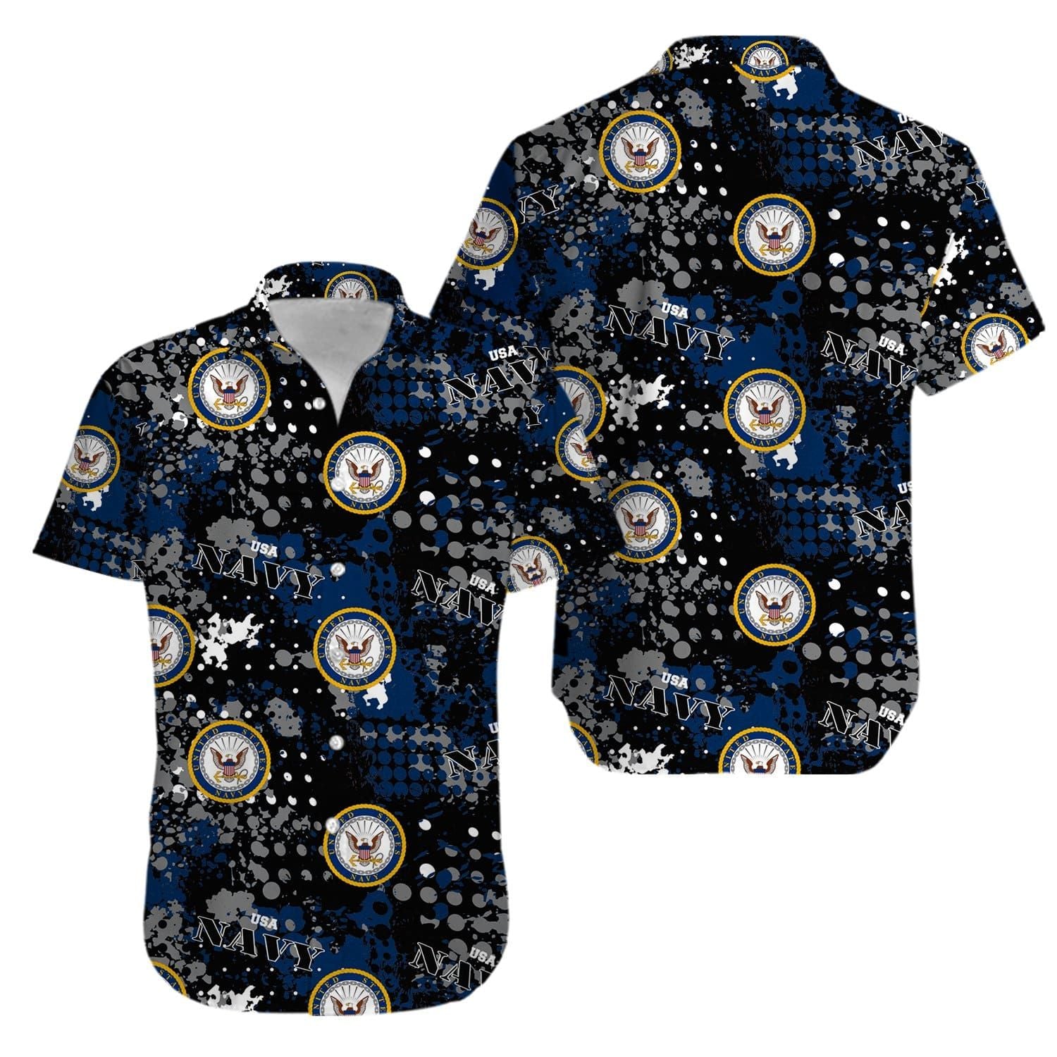 Veteran Soldier Us Navy Hawaiian Shirts #Kv{Size}