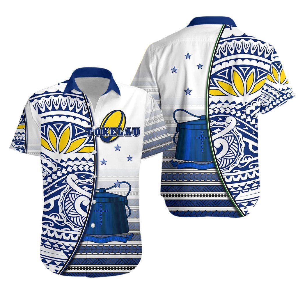 Tokelau Rugby Hawaiian Shirt Special K13{Size}