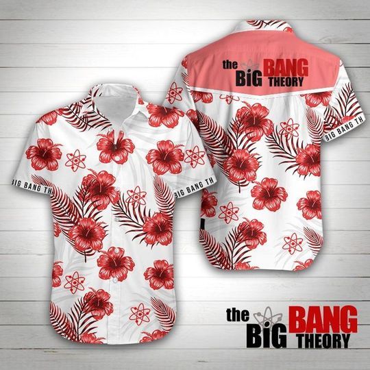 The Big Bang Theory Hawaiian Shirt{Size}