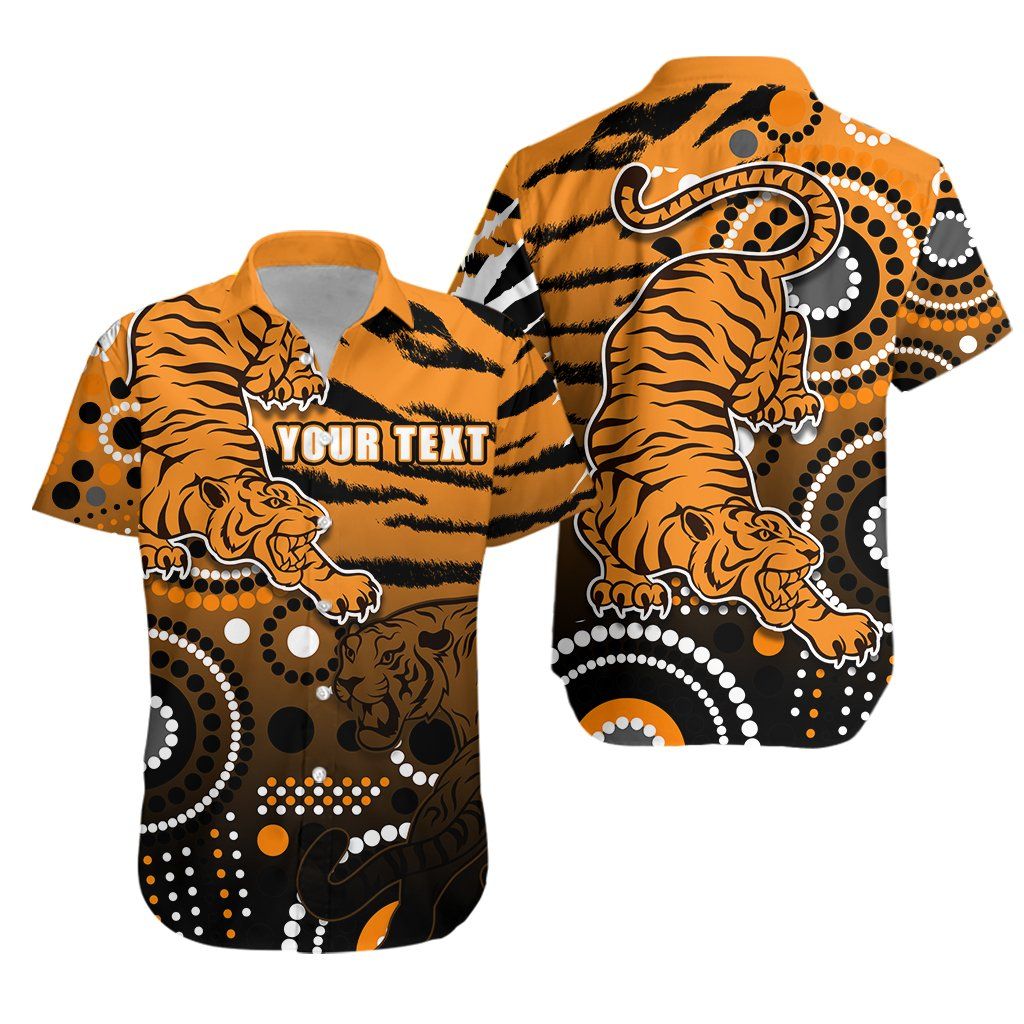 Tigers Hawaiian Shirt Wests Indigenous New K13{Size}