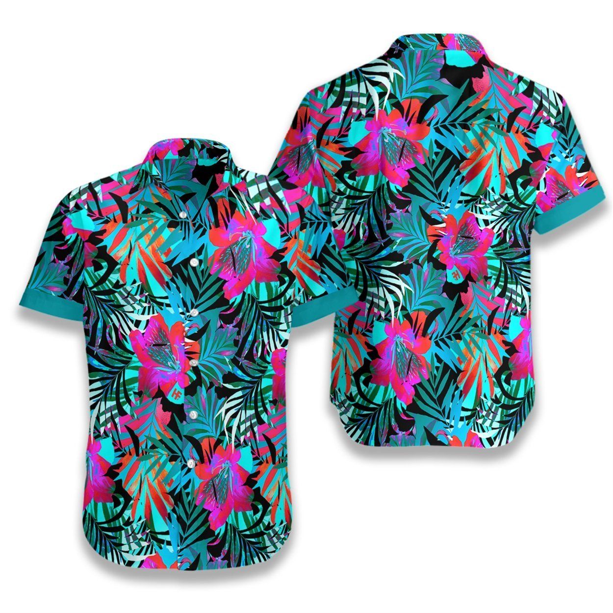 Tropical Seamless Pattern 6 Ez14 2607 Hawaiian Shirt{Size}