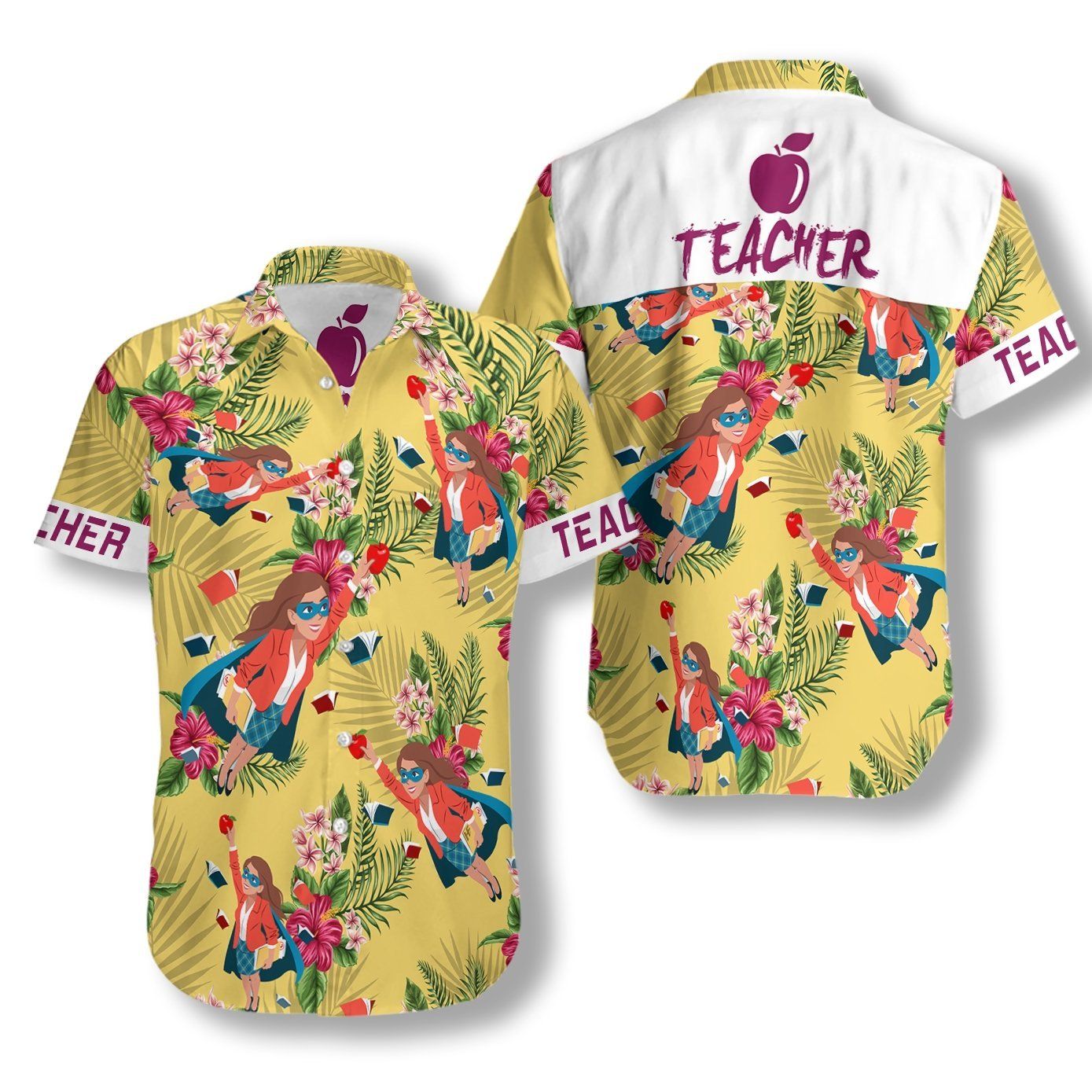 Teacher Ez15 1708 Hawaiian Shirt{Size}