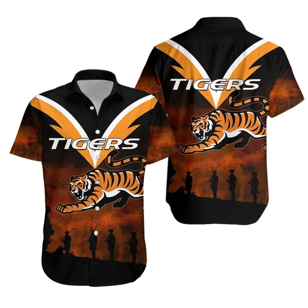 Tigers Hawaiian Shirt Anzac Day Th5{Size}