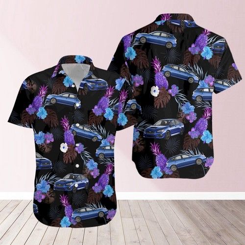 Subaru Tropical Unisex Hawaiian Aloha Shirts Mk{Size}