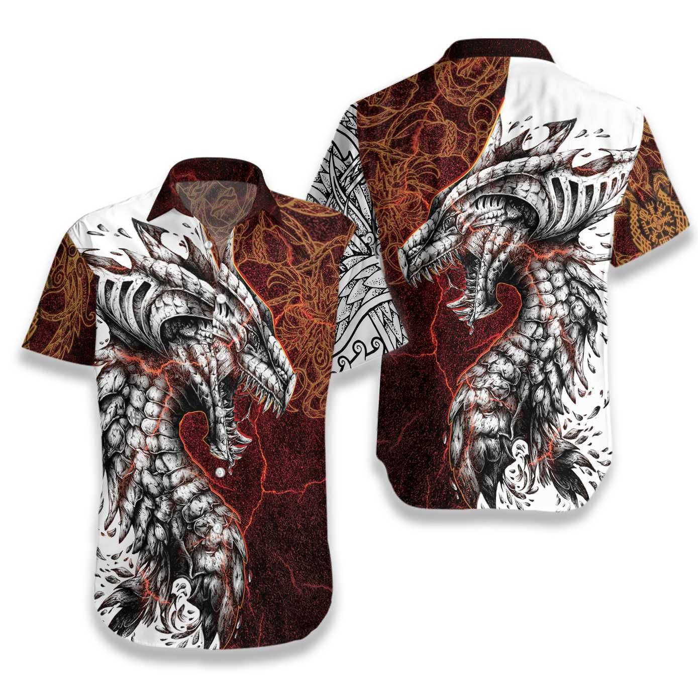 Tattoo Dragon Ez05 2710 Hawaiian Shirt{Size}