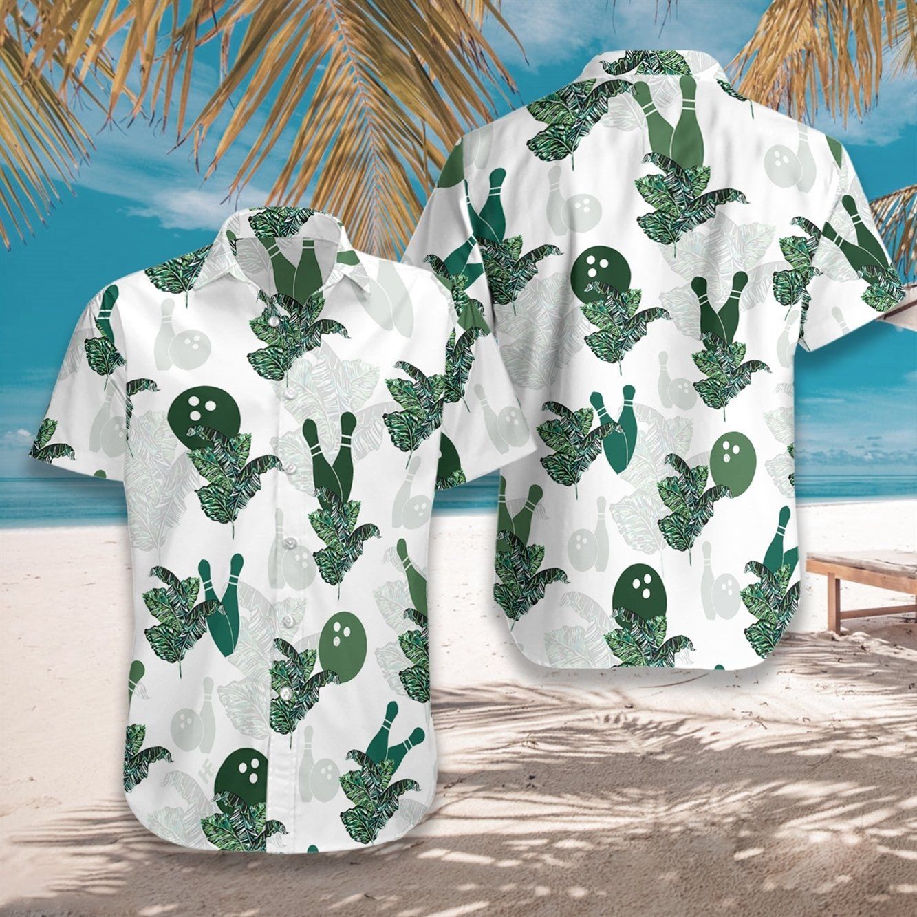 Tropical Bowling 2 Ez12 0708 Hawaiian Shirt{Size}