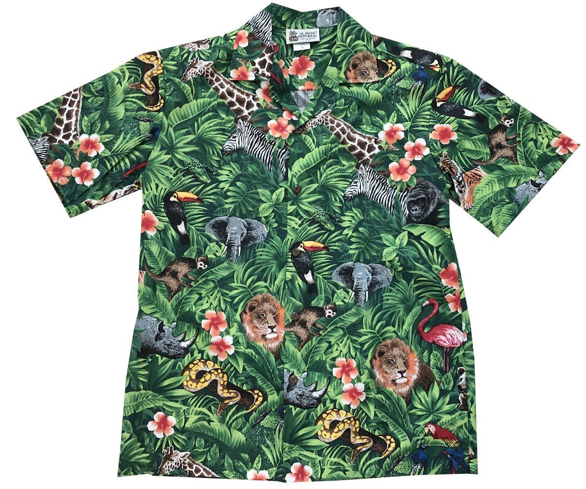 Unleash The Beast Green Hawaiian Shirt{Size}