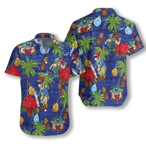 Welder Proud Ez12 1912 Hawaiian Shirt{Size}