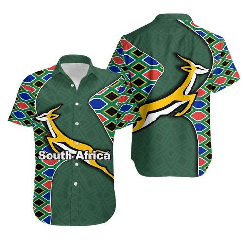 South Africa Springboks Hawaiian Shirt Style Th4{Size}