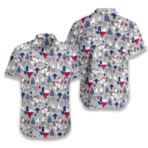 Texas Pattern Ez05 0607 Hawaiian Shirt 1{Size}