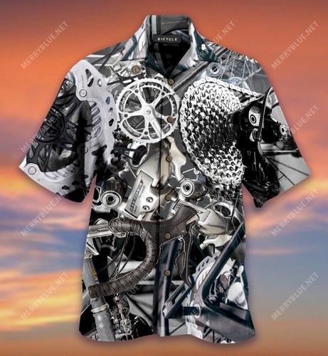 When In Doubt Pedal It Out Bicycle Unisex Hawaiian Shirt{Size}