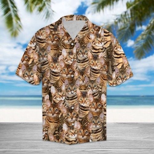 Toyger Hawaiian Shirt Summer{Size}