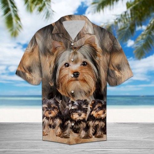 Yorkshire Terrier Great Hawaiian Shirt Summer{Size}