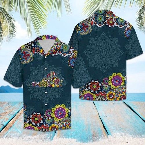 Virginia Mandala Hawaiian Shirt Summer{Size}